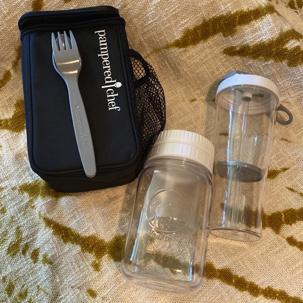 Pampered Chef To-Go Salad & Infused Water Combo